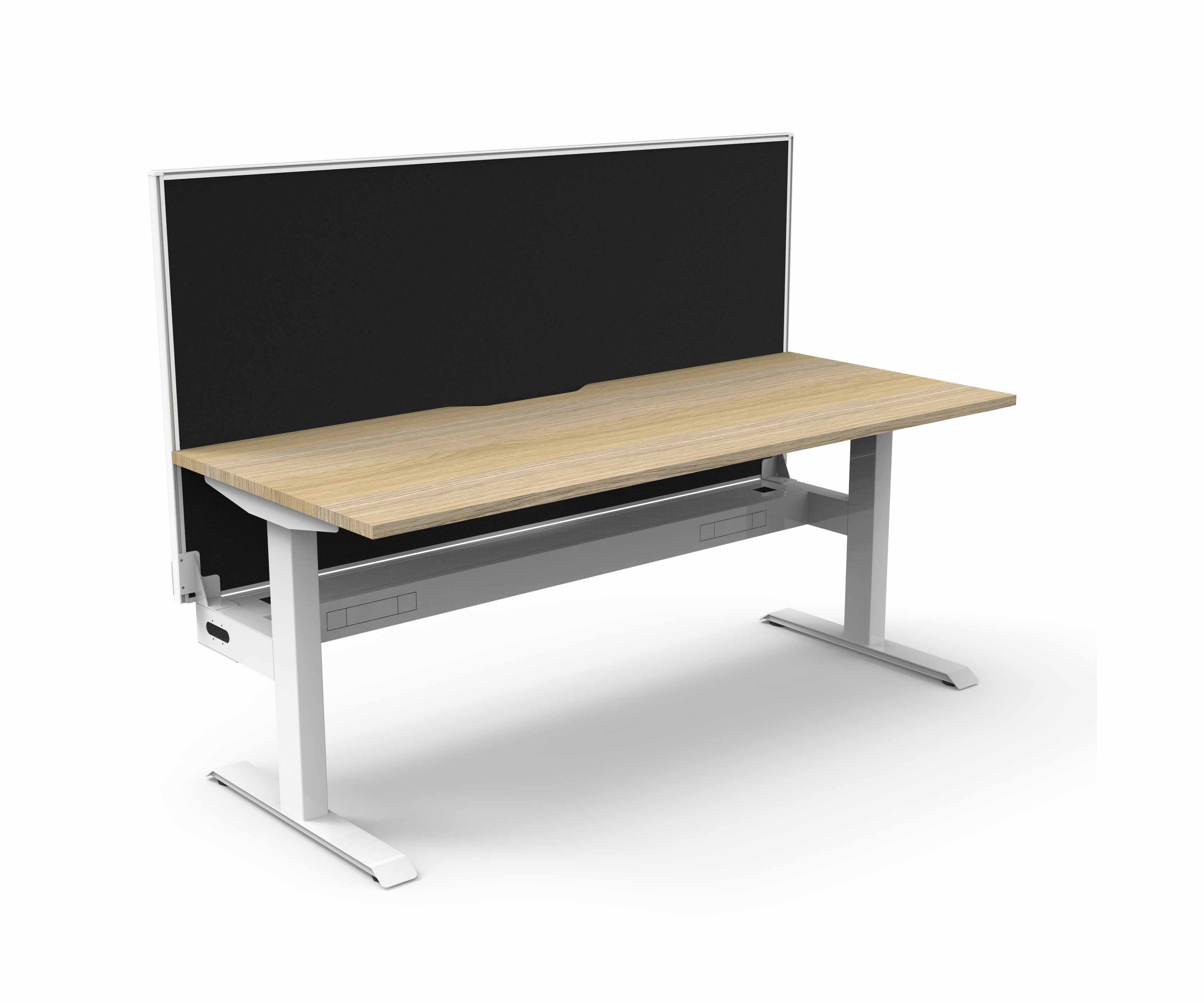 Boost Static Single Sided Workstation 1800x750 - with Screen